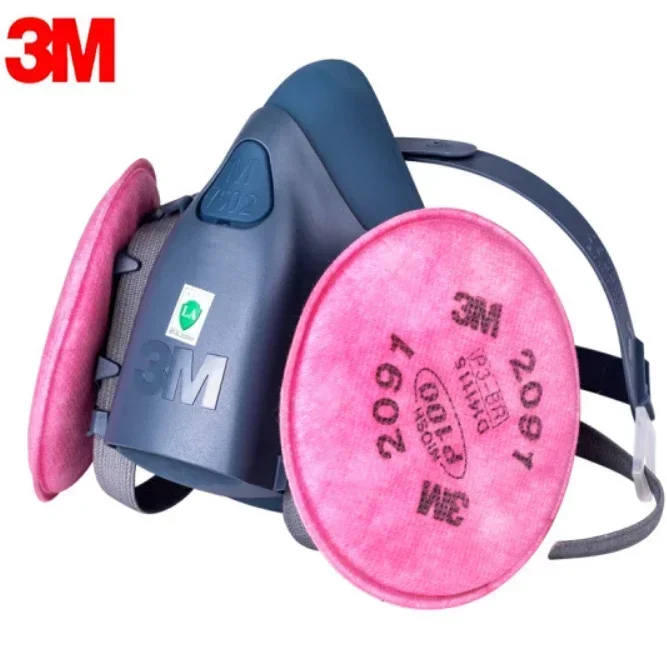 Dust Mask Construction - Mascarilla Respiratoria 3M 7502, Mascarilla Protectora